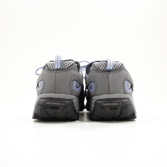 Merrell Moab-2 Gray Leather & Mesh Low Top Hiking Boots - Women's 6/Youth 4 - Picture 4 of 7